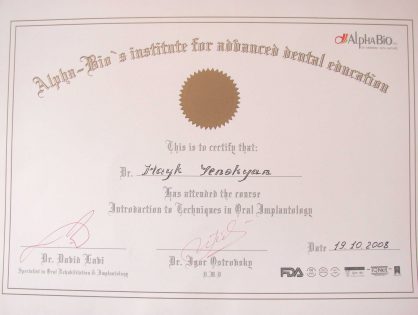 Alpha-Bio (My seryificate)